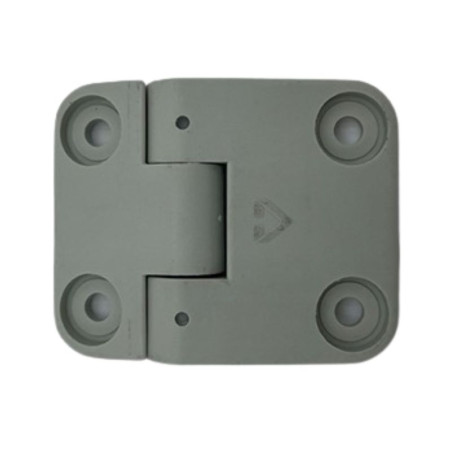 KIT CHARNIERES INTERMEDIAIRES PVC pour portes de garages Novoside Novoferm NFF42316