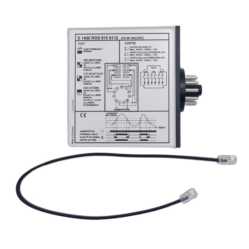 Amplificateur Cellullaire 3 Voies pour portes de garages NFF11921 Amplificateur Cellullaire 3 Voies pour portes de garages NFF11921