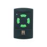 Mini Télécommande HSM4 de fréquence 26.995MHz à touches vertes pour motorisations Hörmann Tubauto 437231