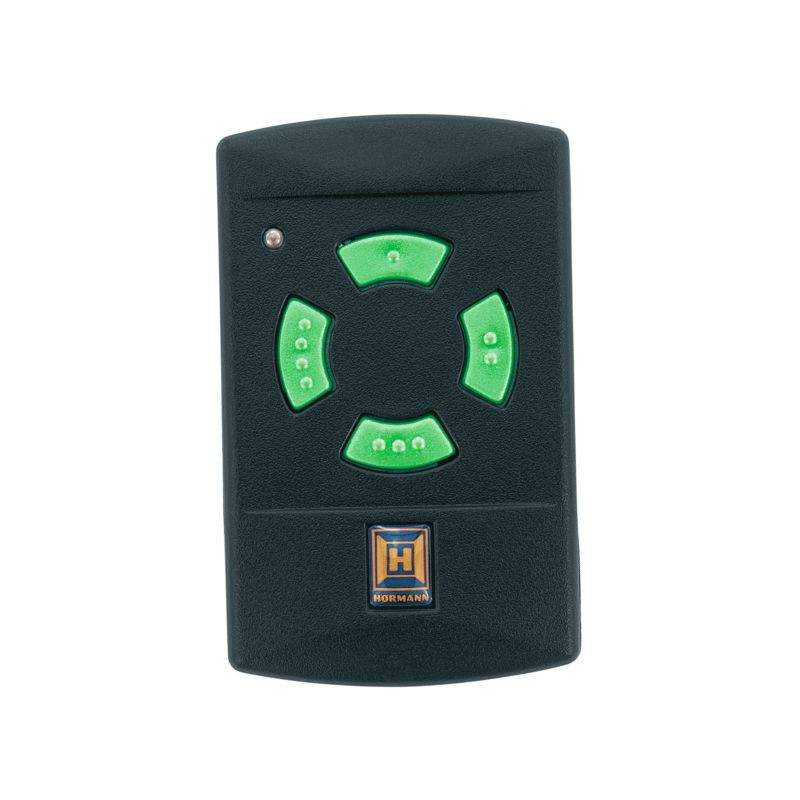 Mini Télécommande HSM4 de fréquence 433MHz à touches vertes pour motorisations Hörmann Tubauto 437234 Mini Télécommande HSM4 de fréquence 433MHz à touches vertes pour motorisations Hörmann Tubauto 437234