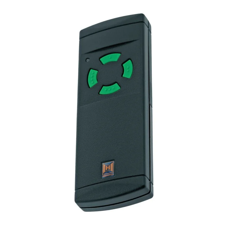 Télécommande HS4 de fréquence 433MHz à touches vertes pour motorisations Hörmann Tubauto 437610 Télécommande HS4 de fréquence 433MHz à touches vertes pour motorisations Hörmann Tubauto 437610