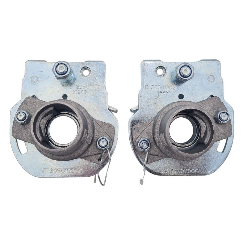 Kit parachutes droit+gauche pour une portes de garages Sectionnelles Novoferm Iso 45 NFF42059
