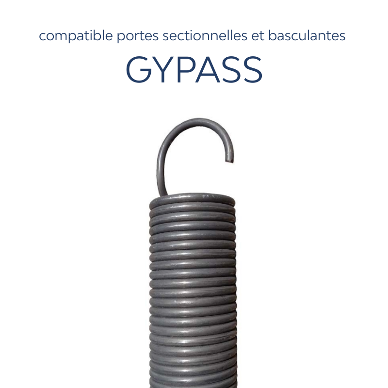 Ressort de traction pour portes de garage sectionnelles et basculantes Gypass Ressort de traction pour portes de garage sectionnelles et basculantes Gypass