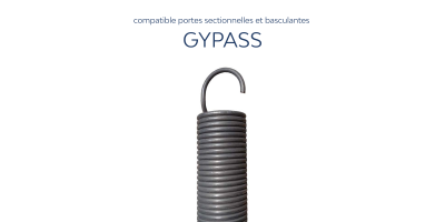 Ressort de traction pour portes de garage sectionnelles et basculantes Gypass