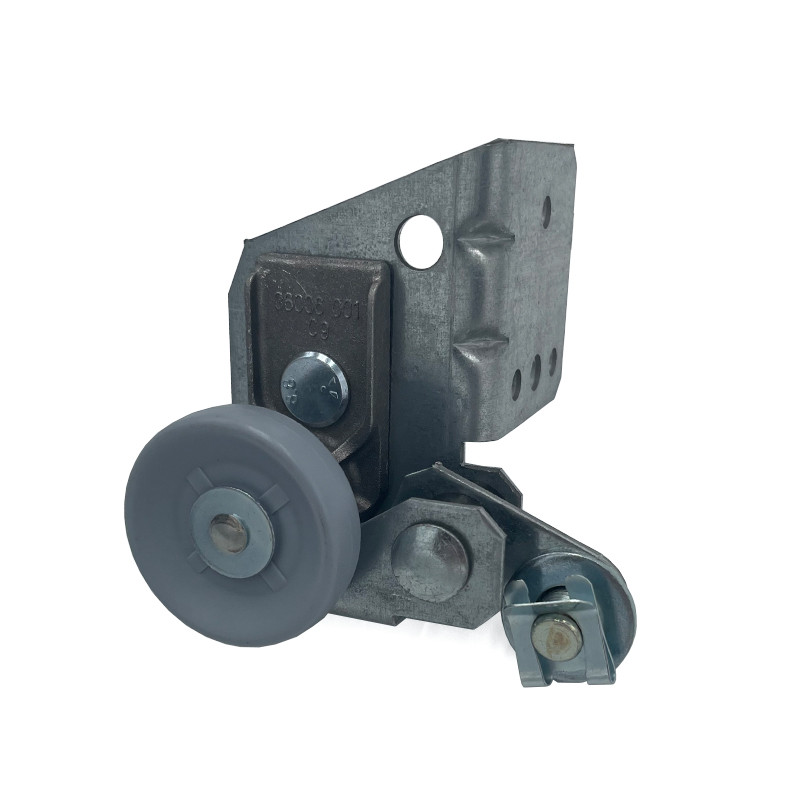 Support galets roulettes basses Novoferm pour porte de garage ...