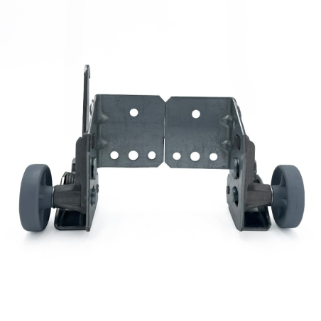 Kit Supports Galets Bas Accroche cable pour porte Novoferm sectionnelle Maeva 2