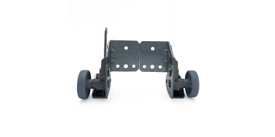 Kit Supports Galets Bas Accroche cable pour porte Novoferm sectionnelle Maeva 2