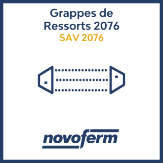 Grappe de ressorts de traction 2076 porte garage sectionnelle Novoferm