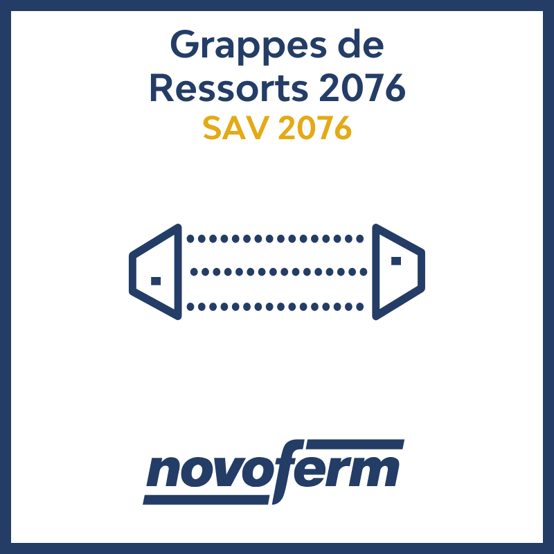 Grappe de ressorts de traction 2076 porte garage sectionnelle Novoferm