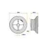 Tambours diamètre interne 25,5mm de porte de garage industrielle F2474-A Tambours diamètre interne 25,5mm de porte de garage industrielle F2474-A