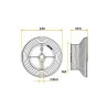 Tambours diamètre interne 25,5mm de porte de garage industrielle F2474-A Tambours diamètre interne 25,5mm de porte de garage industrielle F2474-A