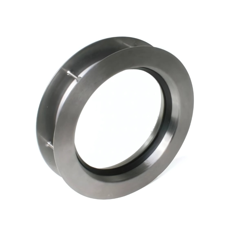 Hublot rond en acier pour porte de garage épaisseur 38 à 42 mm Hublot rond en acier pour porte de garage épaisseur 38 à 42 mm