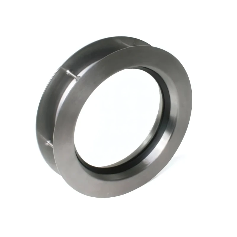 Hublot rond en acier pour porte de garage épaisseur 38 à 42 mm Hublot rond en acier pour porte de garage épaisseur 38 à 42 mm
