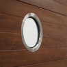 Hublot rond en acier pour porte de garage sectionnelle