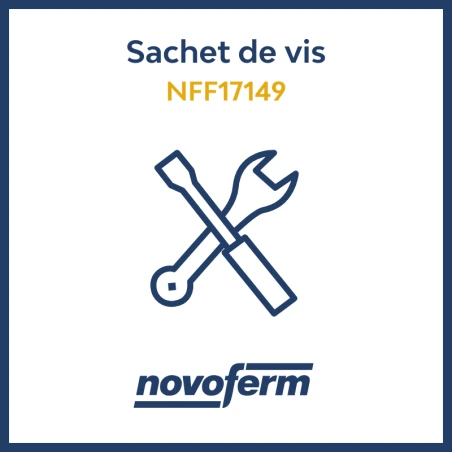 Sachet de 10 vis Novoferm