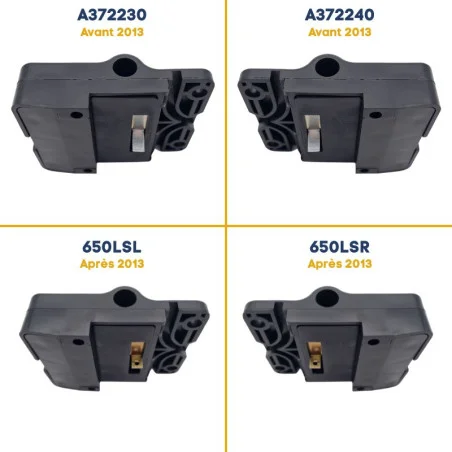 verrou latéral garage Normstahl 650lsl verrou latéral garage Normstahl 650lsl