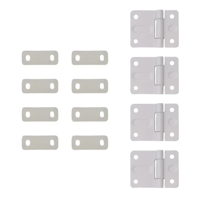 Kit Charnières Novoferm pour portes de garage sectionnelles Iso 45 à portillon NFF42317