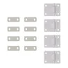 Kit Charnières Novoferm pour portes de garage sectionnelles Iso 45 à portillon NFF42317 Kit Charnières Novoferm pour portes de garage sectionnelles Iso 45 à portillon NFF42317