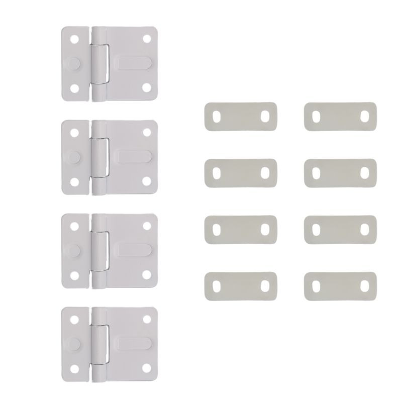 Kit Charnières Novoferm d'une portes de garage sectionnelles Iso 45 à portillon NFF42317