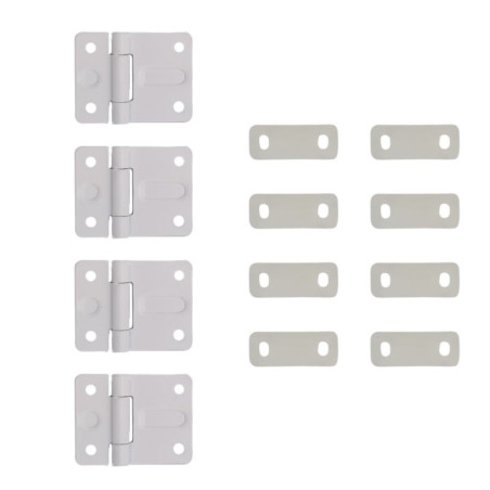 Kit Charnières Novoferm d'une portes de garage sectionnelles Iso 45 à portillon NFF42317 Kit Charnières Novoferm d'une portes de garage sectionnelles Iso 45 à portillon NFF42317