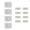 Kit Charnières Novoferm d'une portes de garage sectionnelles Iso 45 à portillon NFF42317 Kit Charnières Novoferm d'une portes de garage sectionnelles Iso 45 à portillon NFF42317