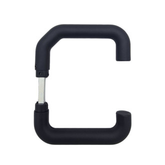 Ensemble de poignées noires Novoferm pour porte de garage Duoport, Iso 45 à portillon et Noviso 14301020