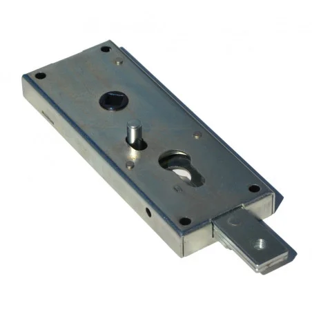 Serrure 1 point de fixation porte de garage Serrure 1 point de fixation porte de garage
