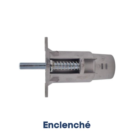 Mandrin Normstahl enclenché avec parachute pour portes de garage A702500 Mandrin Normstahl enclenché avec parachute pour portes de garage A702500