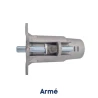 Mandrin Normstahl armé A702500 avec parachute pour une portes de garage Mandrin Normstahl armé A702500 avec parachute pour une portes de garage