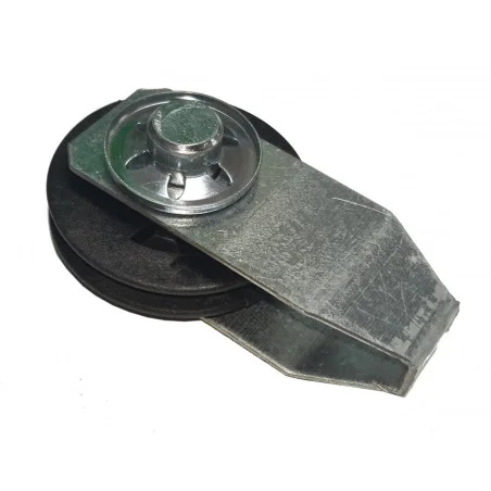 Poulie mobile diamètre 45mm simple gorge avec support porte de garage