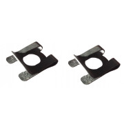 Clips pour bras de porte basculante