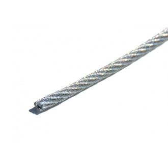 Câble acier 2mm de porte de garage sectionnelle Wayne Dalton