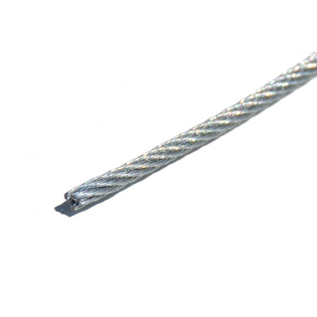 Câble acier 2mm de porte de garage sectionnelle Wayne Dalton