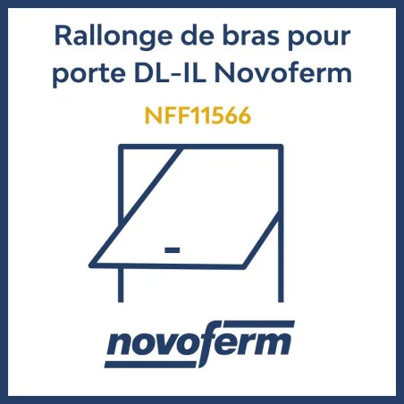 Rallonge de bras Novoferm pour porte de garage DL-IL NFF11566