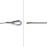 Cable Euro linteau standard pour porte de garage normstahl A702350 Cable Euro linteau standard pour porte de garage normstahl A702350