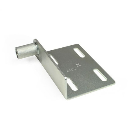 Support galet haut droit largeur 60mm de porte de garage