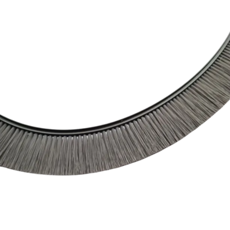 Joint brosse vertical pour porte de garage coulissante Normstahl N001630-00-00