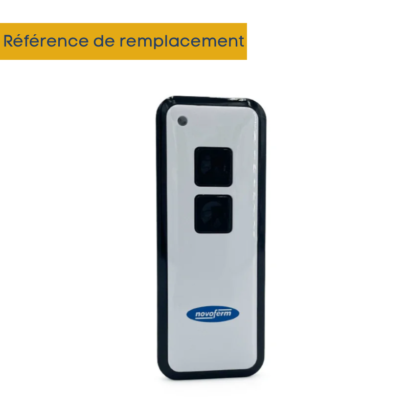 Référence de remplacement télécommande Wayne Dalton Push Pull 600