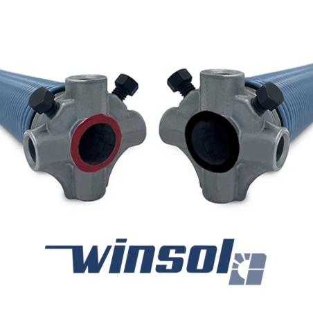 Ressorts de torsion pour porte de garage sectionnelle Winsol Ressorts de torsion pour porte de garage sectionnelle Winsol