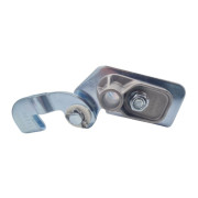 Accroche câble bas complet Novoferm Iso 45 ZF d'une porte de garage sectionnelle NFF42244