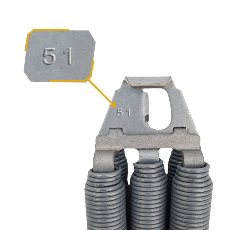 Ressorts n°51 pour portes de garage basculantes DL Novoferm NFF12082