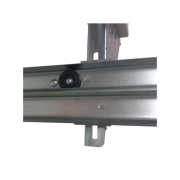 Bouton posé sur le rail