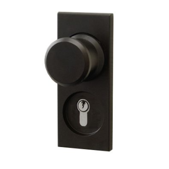 Kit serrure avec cylindre vertical La Toulousaine pour porte de garage sectionnelle