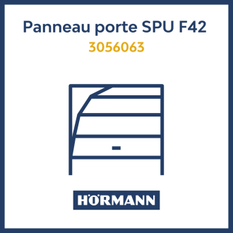 Panneau 42 mm Hormann porte...