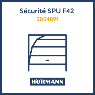 Sécurité anti relevage porte industrielle SPU F42