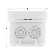 Côte Récepteur HES 2 868 MHz Hormann pour porte de garage