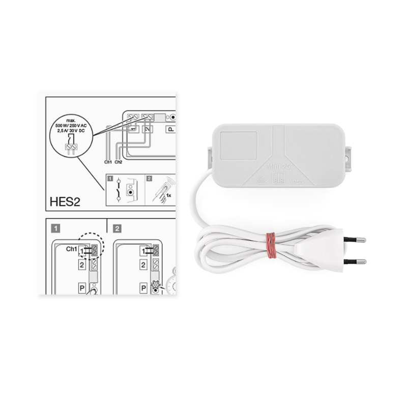 Notice Récepteur HES 2 868 MHz Hormann pour porte de garage