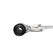 Câble Double Tubauto Ferrure Z longueur 2695mm pour porte de hauteur 2205mm