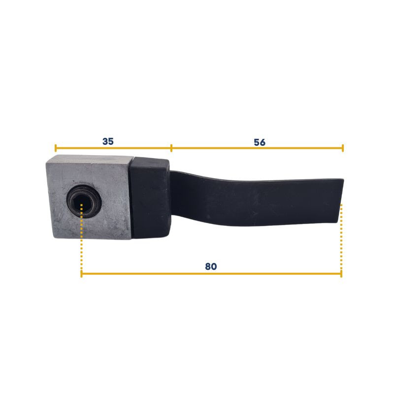 Mesure d'un ferme porte pour blocage de portillon Hörmann 3093395
