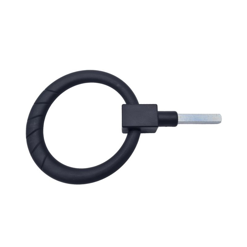 Poignée anneau noire Normstahl pour portes de garage basculantes H700929